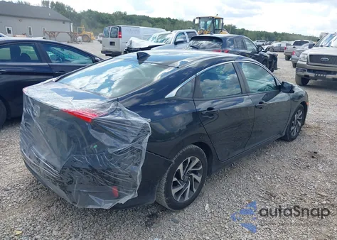 2018 Honda Civic Ex из США, поврежденный, VIN 19XFC2F71JE008425